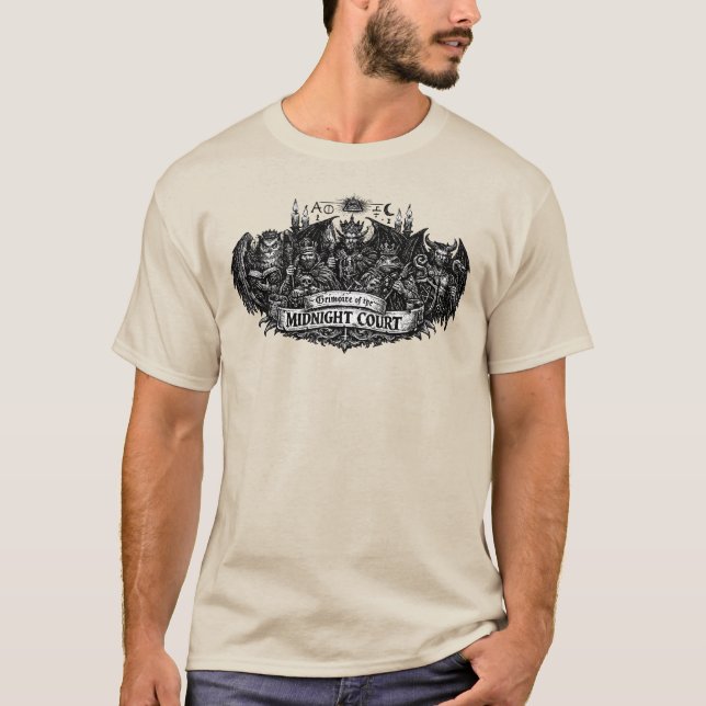 Grimoire från Midnattshovet T Shirt (Framsida)