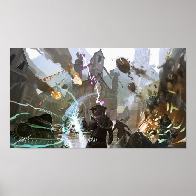 Grimoire: Manastorm Concept Art - Kyrka Poster (Framsidan)