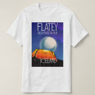 Grímsey-Islandets reseaffisch T Shirt
