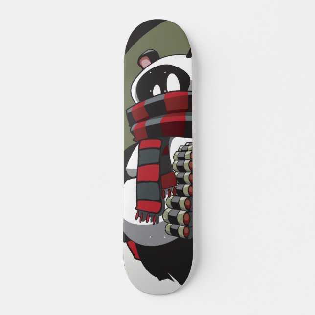grimzboard old school skateboard bräda 18 cm (Framsida)