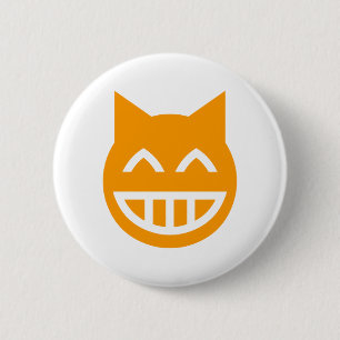 Grina den Emoji katten Knapp