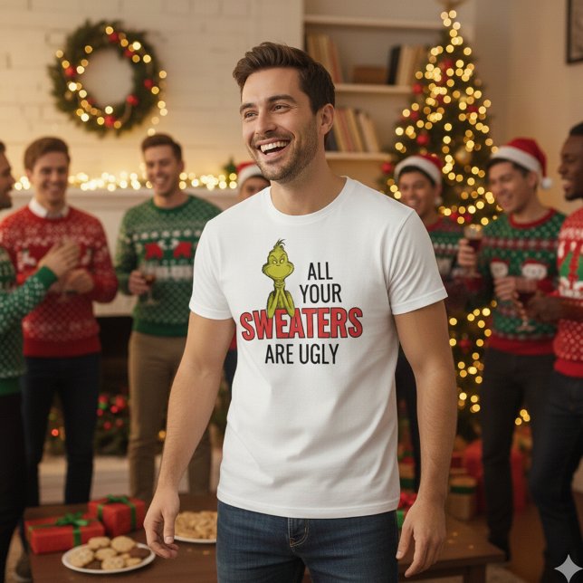 Grinch All Your Sweaters Are Ugly T Shirt (Skapare uppladdad)