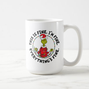 Grinch   Allt är bra Kaffemugg