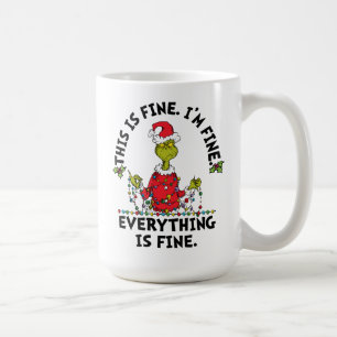 Grinch   Allt är bra Kaffemugg