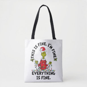 Grinch Allt är bra Tygkasse