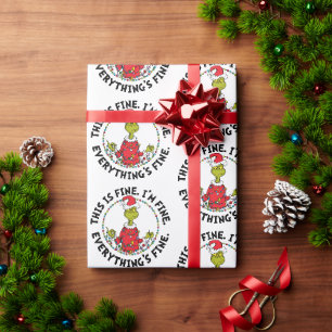 Grinch Allting är bra Presentpapper