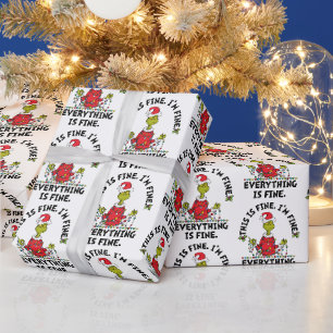 Grinch Allting är bra Presentpapper