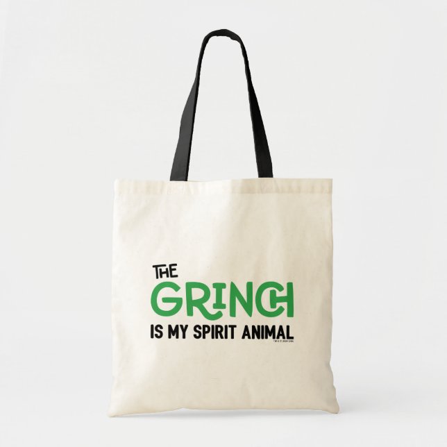 Grinch är min andliga djur Citat Tygkasse (Framsidan)