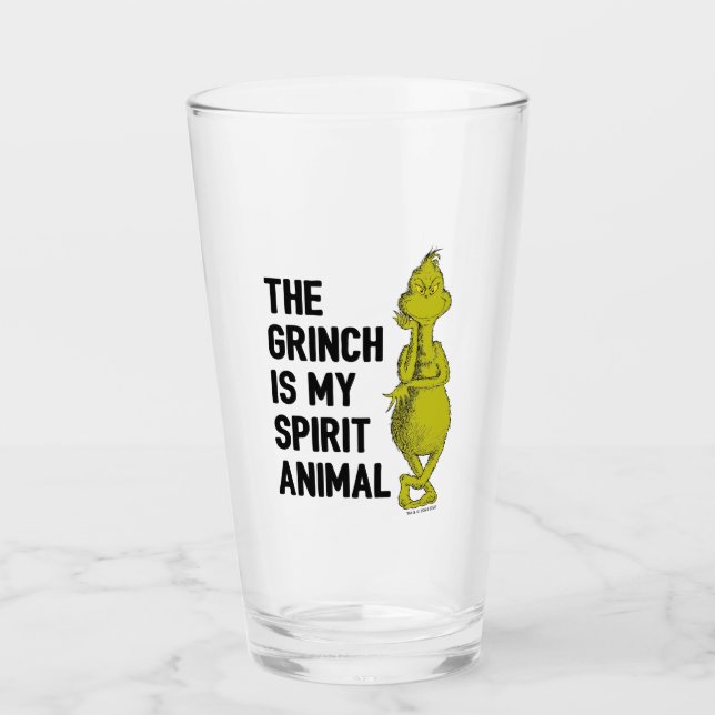 Grinch är min andliga djur glaskopp (Framsida)
