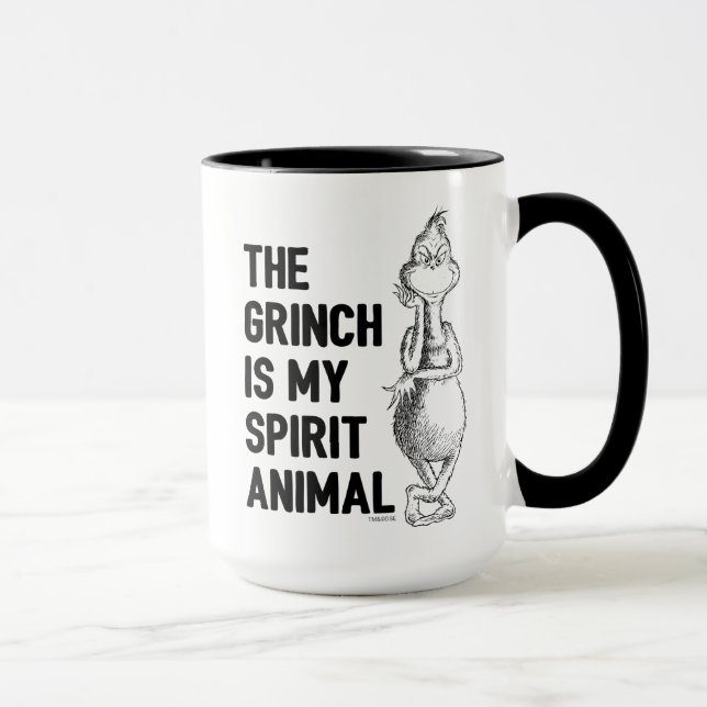 Grinch är min andliga djur mugg (Höger)