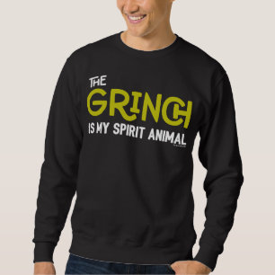 Grinch är min animala citat lång ärmad tröja
