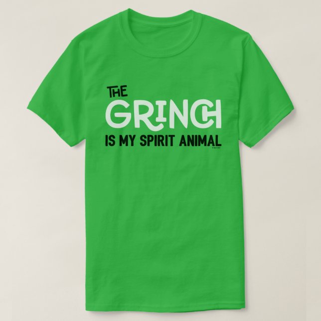 Grinch är min själ på djur T-Shirt (Design framsida)