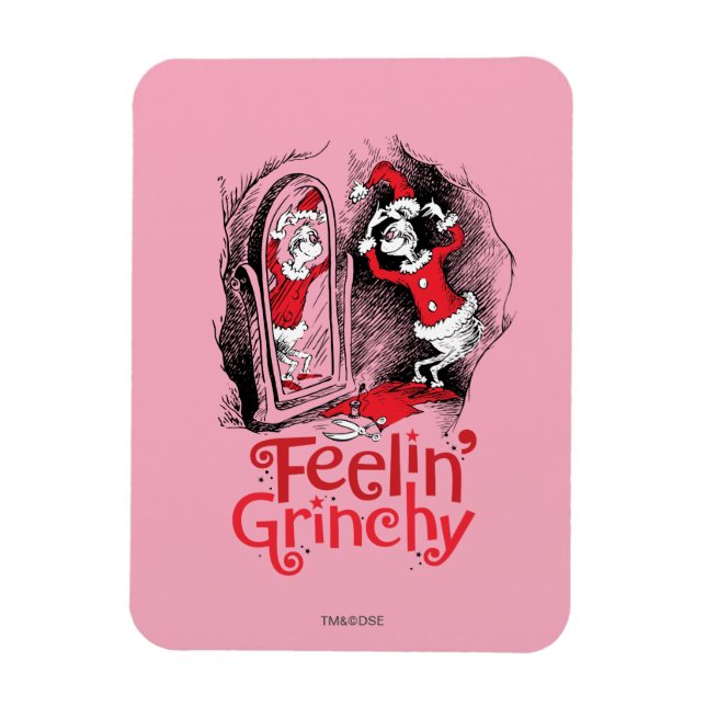 Grinch | Att känna sig Grinchig Magnet (Vertikal)