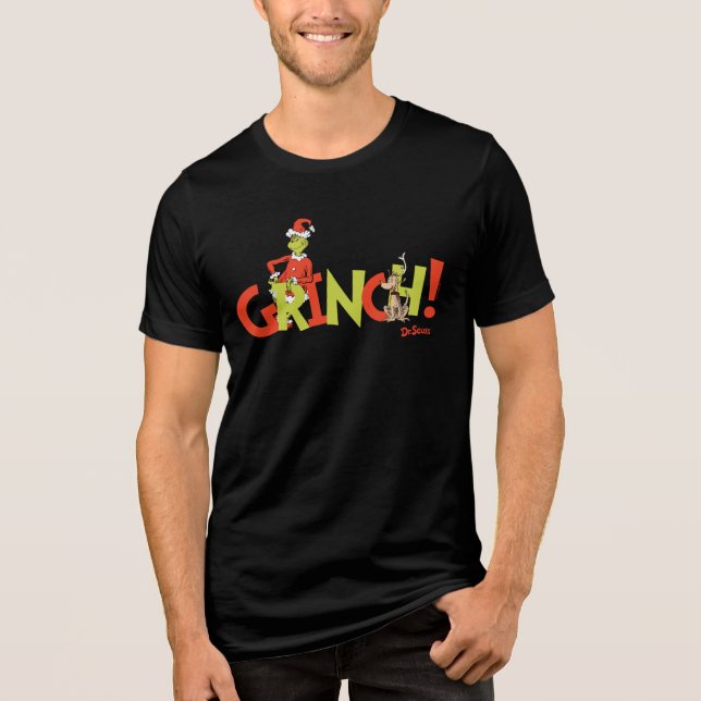 Grinch! Character Logo Graphic T Shirt (Framsida)