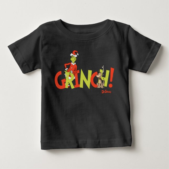 Grinch! Character Logo Graphic T Shirt (Framsida)