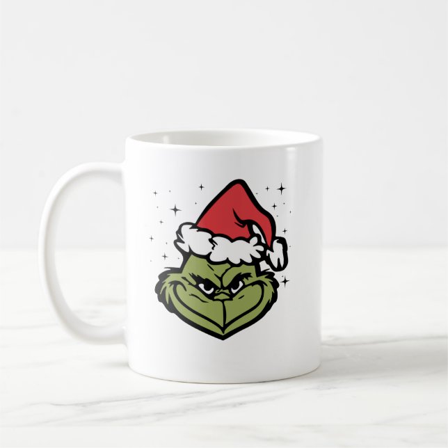 Grinch christmas mt kaffemugg (Vänster)