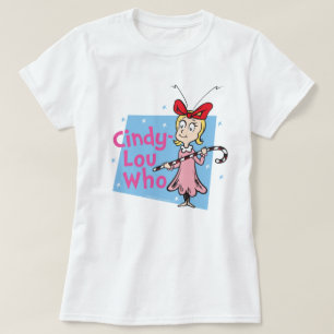 Grinch   Cindy-Lou Vem - Candy cane Tee Shirt