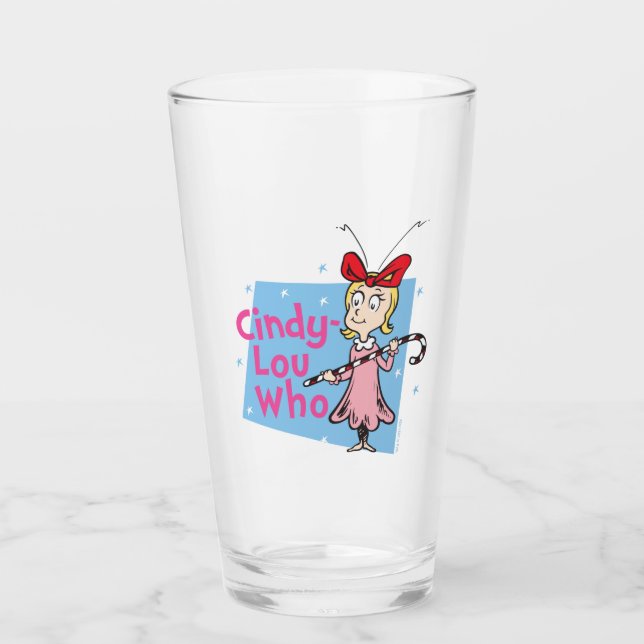 Grinch | Cindy-Lou Who - Godisbit Glaskopp (Framsida)