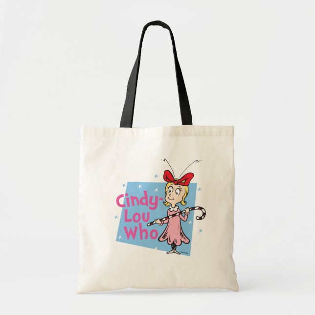 Grinch | Cindy-Lou Who - Godisstav Tygkasse (Framsidan)