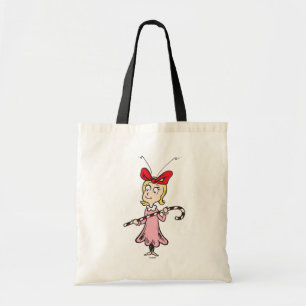 Grinch Cindy-Lou Who - Håller Candy Cane Tygkasse