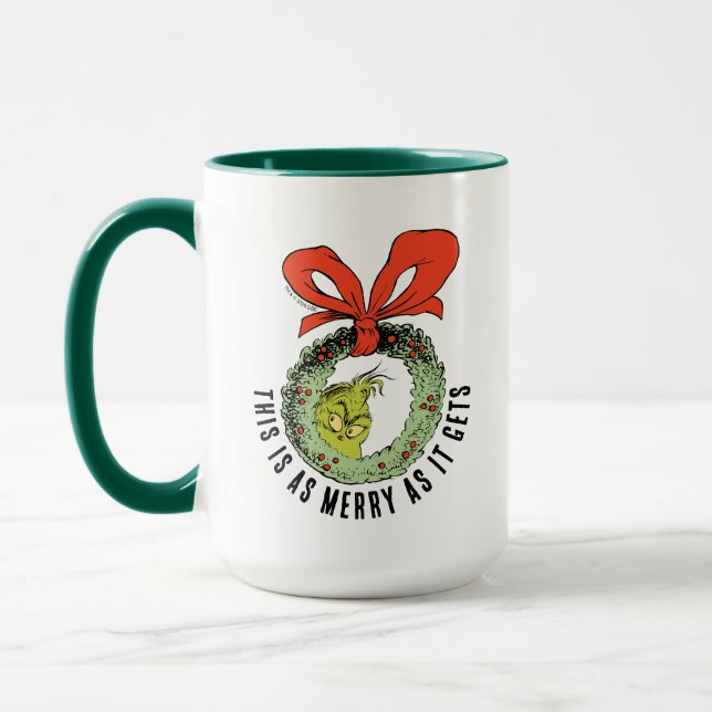Grinch | Det är så glatt det blir Mugg (Vänster)