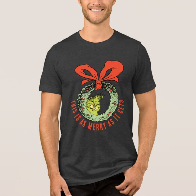 Grinch | Det är så glatt det blir T Shirt (Framsida)