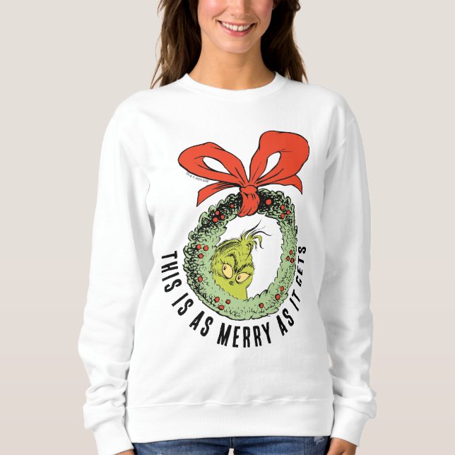 Grinch | Det är så glatt det blir T Shirt (Framsida)
