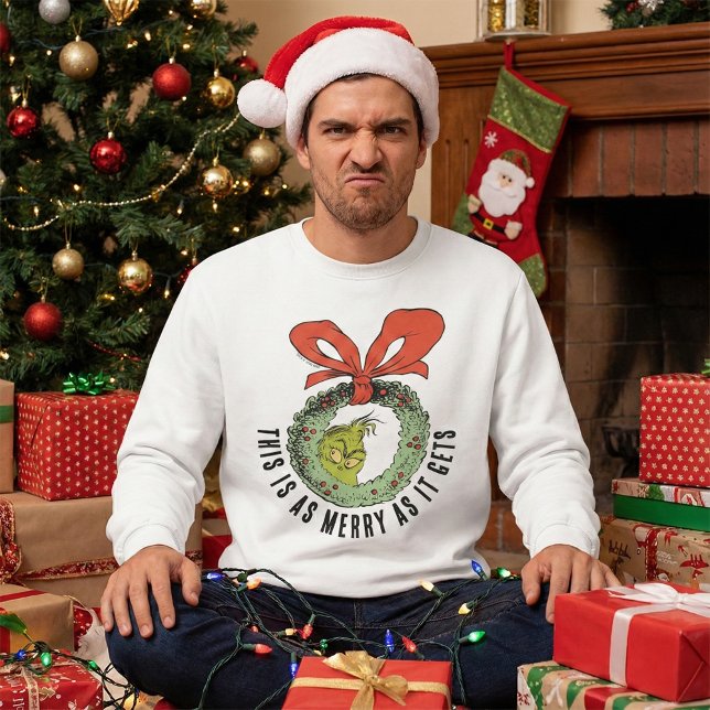 Grinch | Det här är så glad som det blir Lång Ärmad Tröja (Skapare uppladdad)