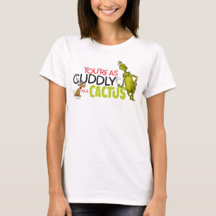 Grinch   Du är lika dum som Cactus T Shirt