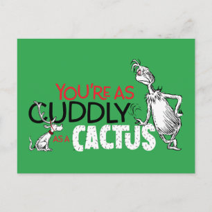 Grinch Du är lika dum som Cactus Vykort