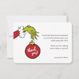 Grinch Elak en födelsedagsdag Tack