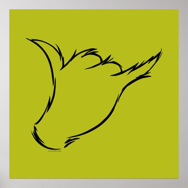 Grinch | Elaket Maskin T-Shirt Poster (Framsidan)