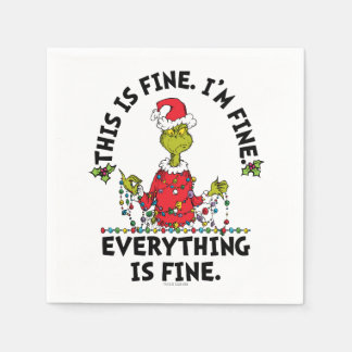 Grinch | Everything is Fine Pappersservett