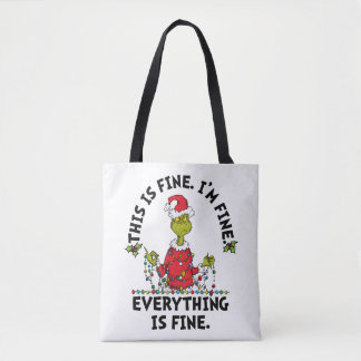 Grinch | Everything is Fine Tygkasse