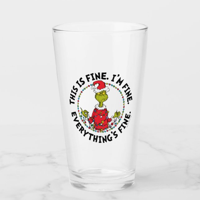 Grinch | Everything's Fine Glaskopp (Framsida)