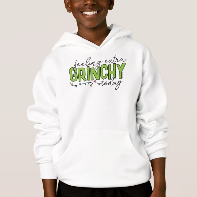 Grinch | Extra Grinchy i dag 2 T Shirt (Framsida)