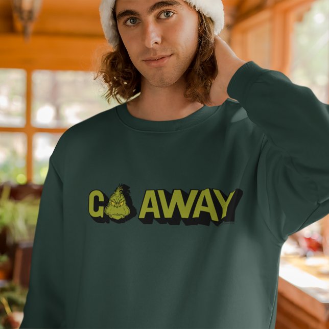 Grinch | Försvinn Lång Ärmad Tröja (Person wearing sweater)