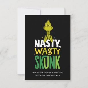 Grinch Fruktansvärd Stinkande Skunk Kort