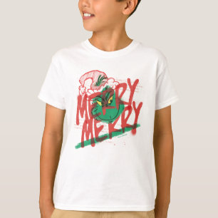 Grinch Glad Glad Grunge Grafik T Shirt
