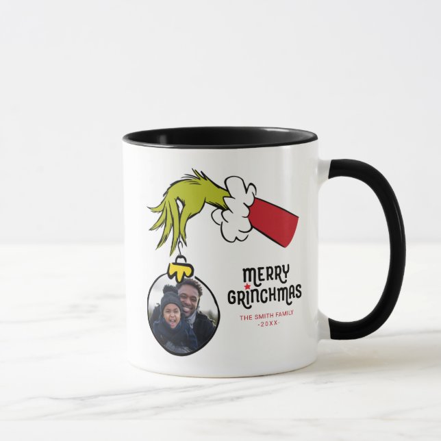 Grinch | God Grinchjul Foto Mugg (Höger)