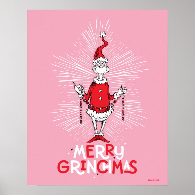 Grinch | God Grinchjul Poster (Framsidan)