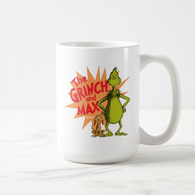 Grinch | Grinch & Max Starburst Kaffemugg (Höger)
