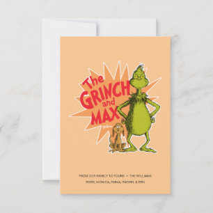 Grinch Grinch & Max Starburst Kort
