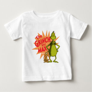 Grinch   Grinch & Max Starburst T Shirt