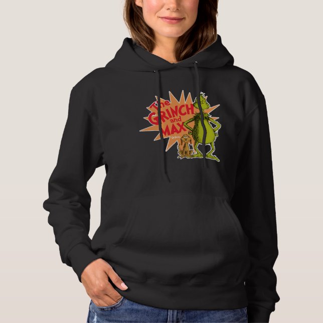 Grinch | Grinch & Max Starburst T Shirt (Framsida)
