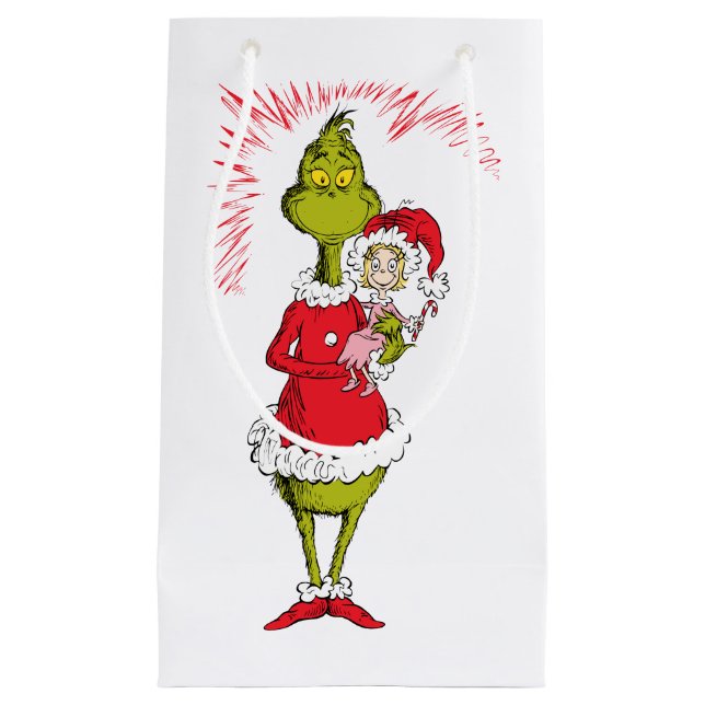Grinch håller Cindy Lou Who (Framsidan)