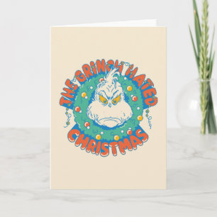 Grinch hatade jul kort