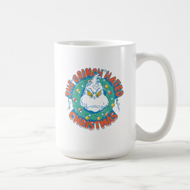 Grinch Hatade Julen Kaffemugg (Höger)