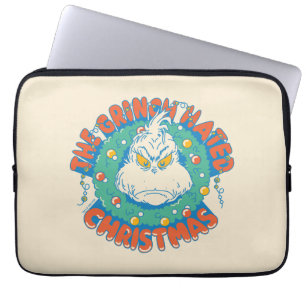 Grinch hatade julen laptop fodral