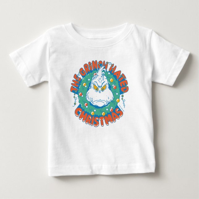 Grinch Hatade Julen T Shirt (Framsida)